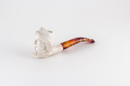 象牙雕刻教程象牙雕刻烟斗照片