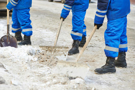 冬季除雪或城市道路清洁