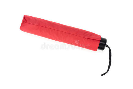 现代黑色折叠红色伞