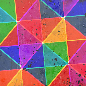 圆形色块背景图片