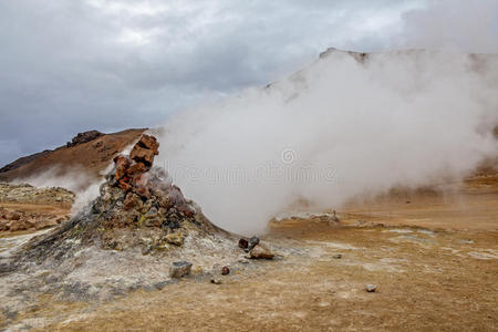 冰岛火山喷气孔3