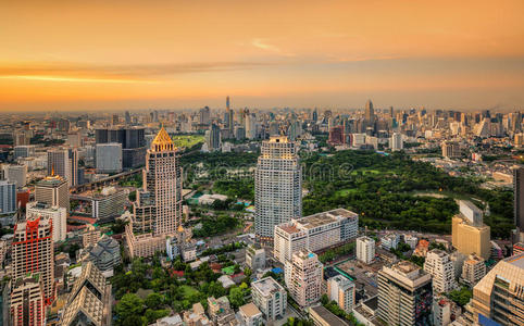 曼谷城市大花园景观