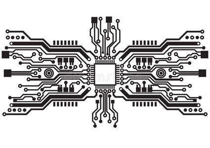 抽象电路板图片