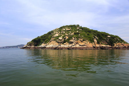 海滩 天空 美丽的 瓷器 海洋 漳州 城市 太阳 小山 航行