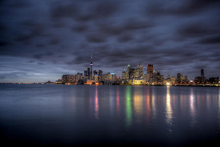 多伦多城夜景