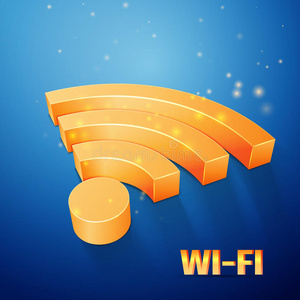 橙色wifi