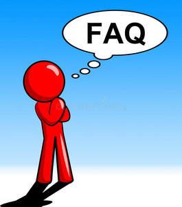 角色思考faq显示faq支持和答案