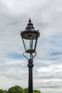 老式路灯，伦敦，英国