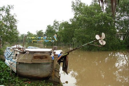 长的 发动机 湄公河 衰老 银行 土地 目的地 钓鱼 行业