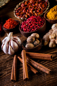 放调料木托盘图片