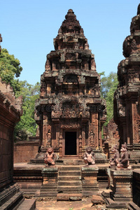 吴哥的banteay srei