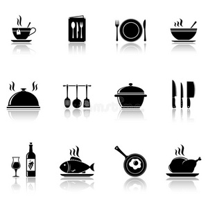 烹饪和厨房图标