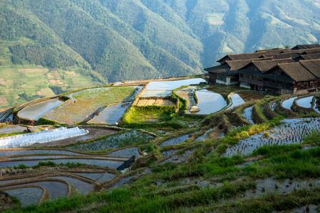 广西壮族少数民族村。