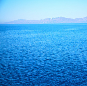 希腊从船群岛在地中海海和天空图片