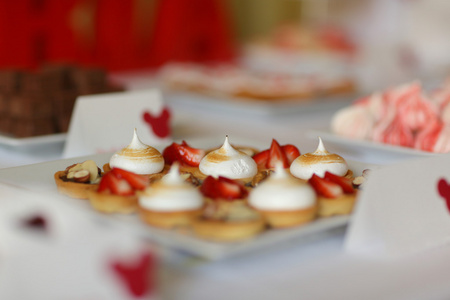 种类繁多的糖果糖果自助餐照片