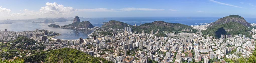 在里约热内卢，巴西全景