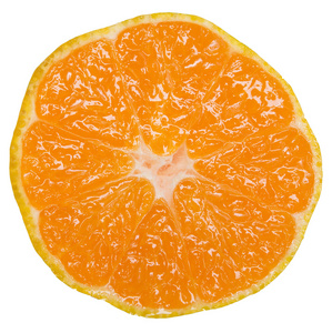 大橙色新鲜多汁的水果