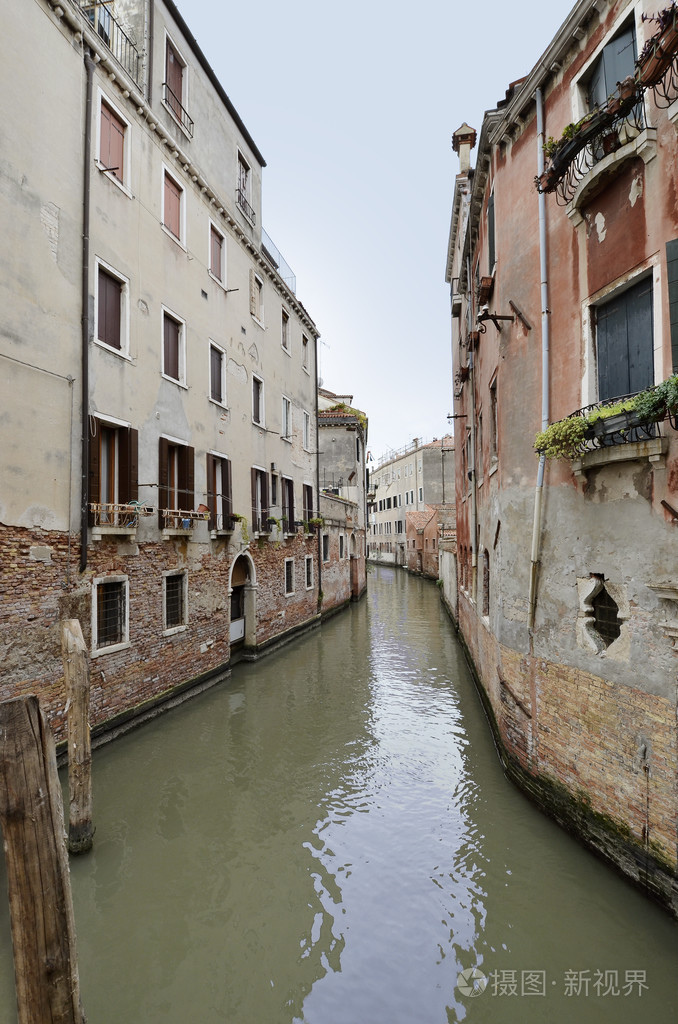 详细的威尼斯运河