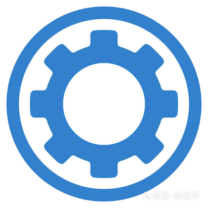齿轮平面图标