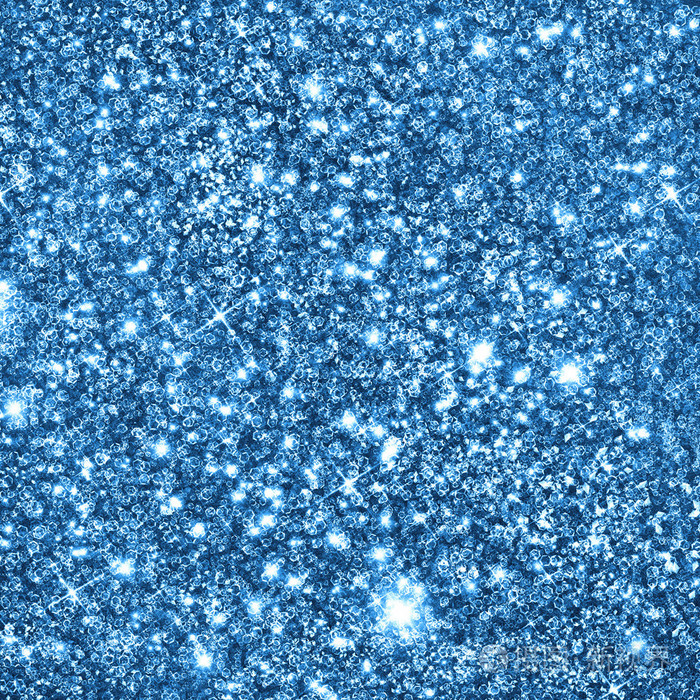 蓝色火花闪烁背景