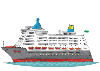 游轮-卡通明星照片