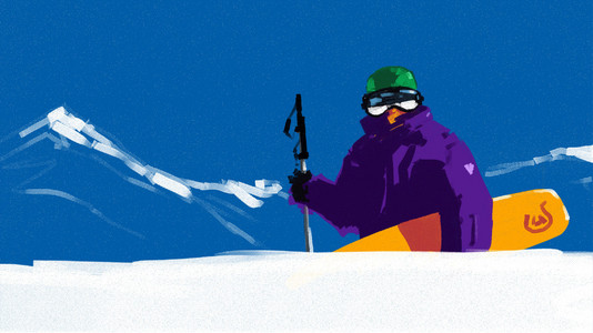 滑雪板梦想奥地利 Solden