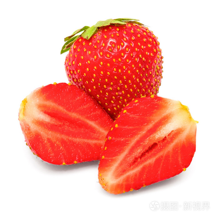 美丽的成熟草莓