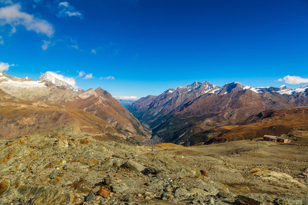 瑞士阿尔卑斯山风景