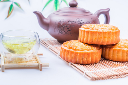 中国的传统节日，中秋节月饼和茶