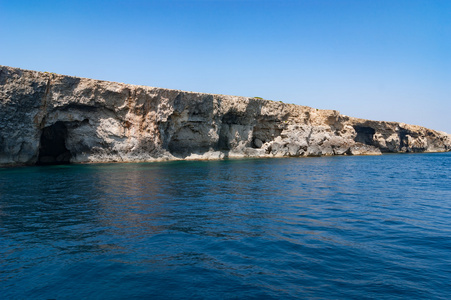 地中海的反光水