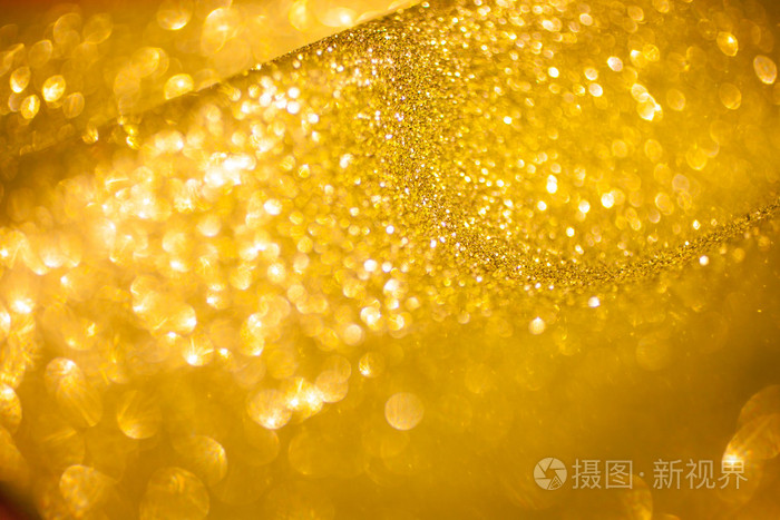 闪亮的金色光芒