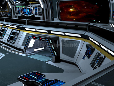 星际飞船在里面照片