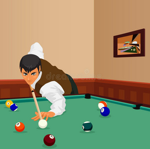 自制椰子球装饰着粉红色的小花台球可爱的蓝色卡通大象布丁配球,3d 图