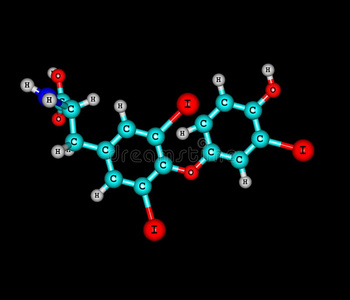 三碘甲腺原氨酸分子的分离