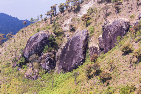 在茵他侬，清迈泰国山