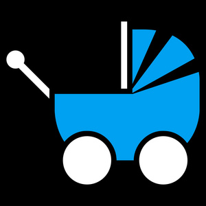 婴儿车平图标