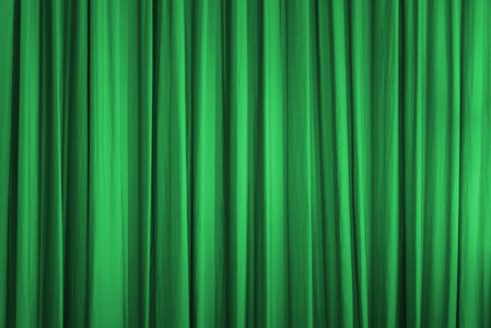 绿色窗帘背景