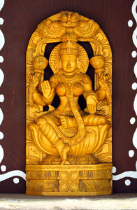 印度教女神的雕像