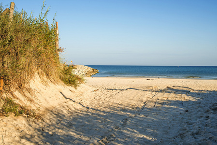 波兰波罗的海海滩