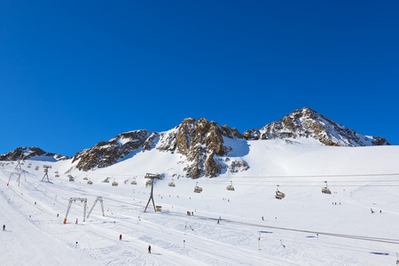 高山滑雪度假村奥地利因斯布鲁克