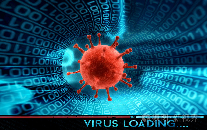 黑客和电脑病毒概念