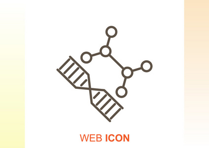 Dna 遗传 web 图标