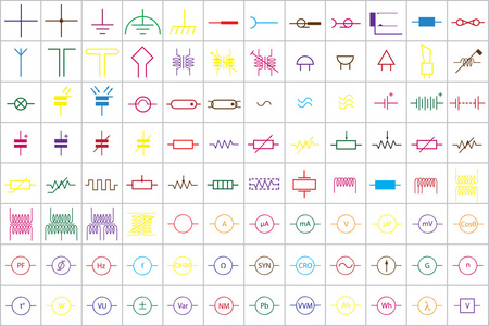 五安培96 的电子和电气符号五.1照片