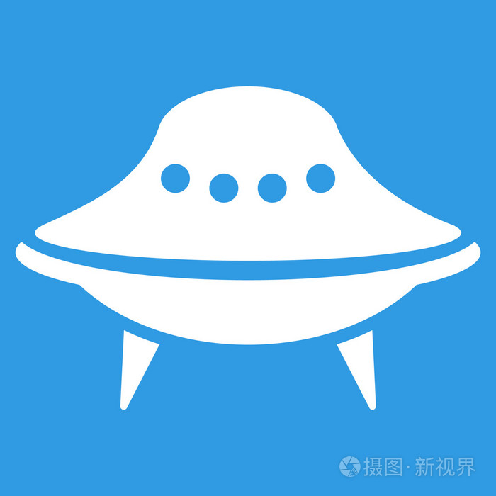 外星飞船平面图标