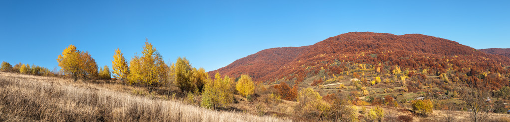 喀尔巴阡山的秋天