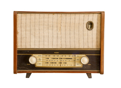 复古老式的收音机