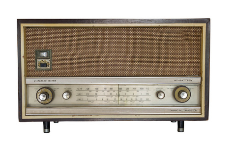 复古老式的收音机