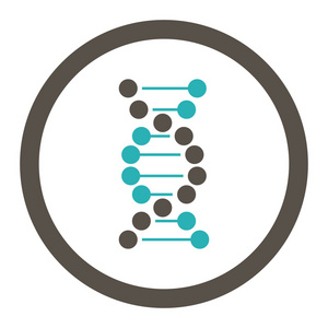 Dna 圆的光栅图标