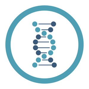 Dna 圆的光栅图标