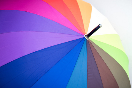 五彩斑斓漂亮的伞